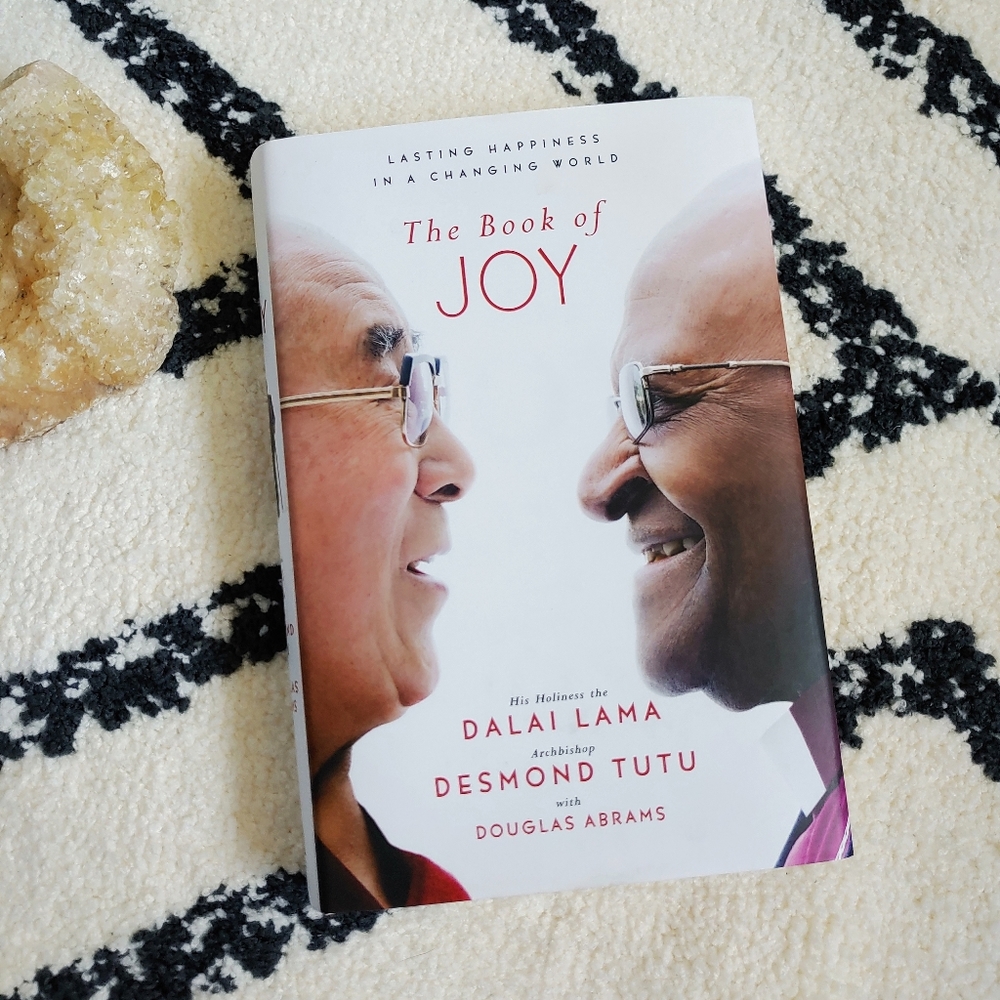 The Book of Joy Hardcover Book by Dalai Lama and Desmond Tutu